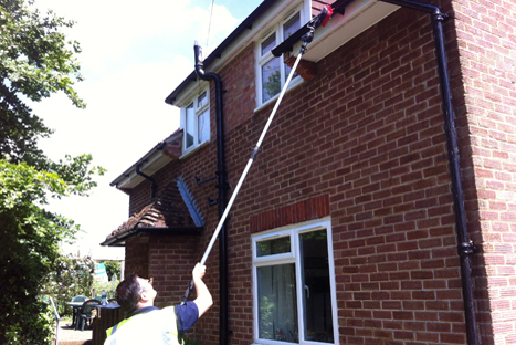 High Level UPVC Cleaning by 24-7